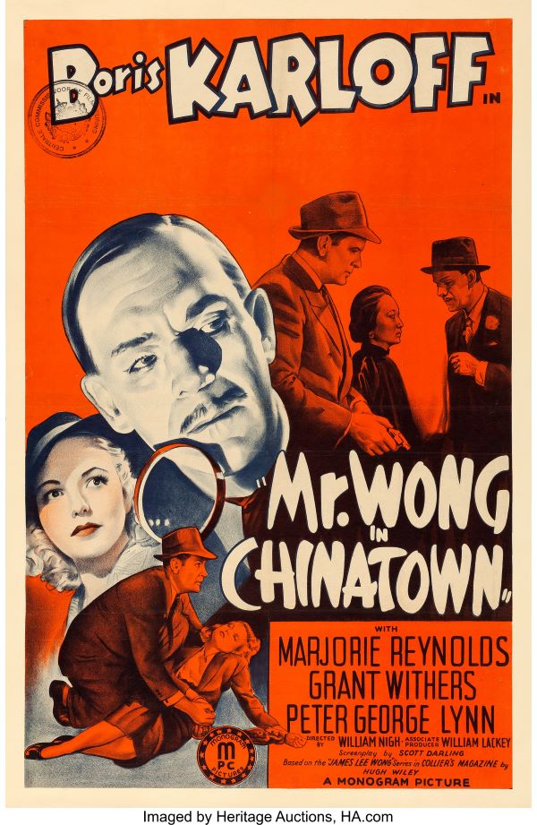 Poster for the movie Mr. Wong in Chinatown