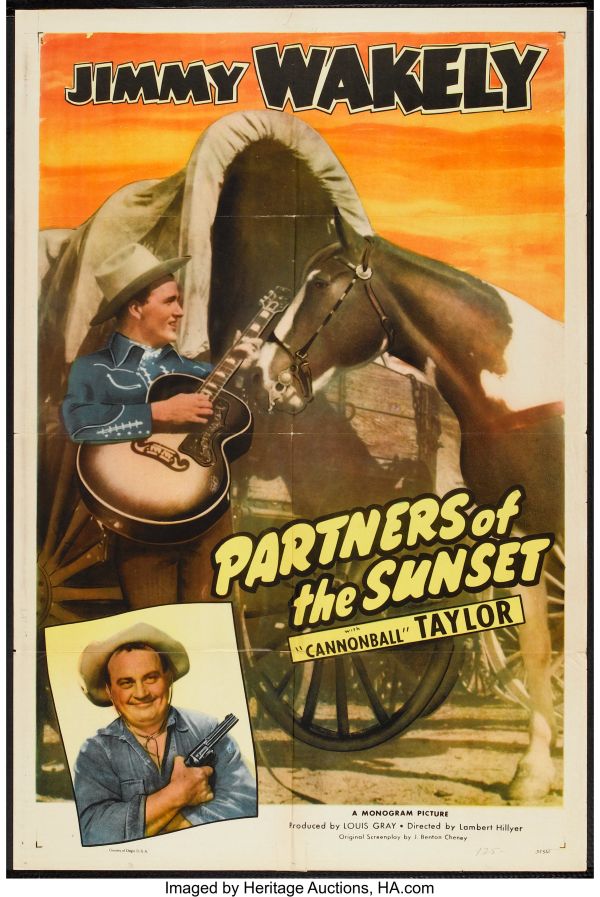 Poster for the movie Partners of the Sunset