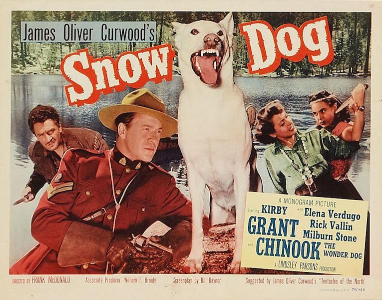 Lobby card for the movie Snow Dog