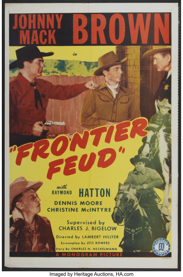 Poster for the movie Frontier Feud