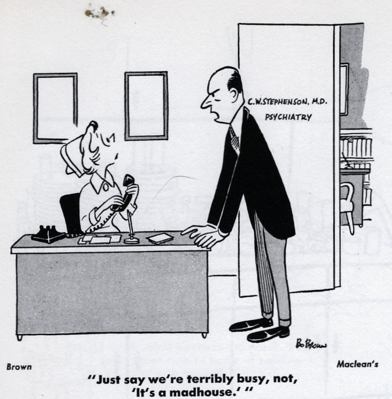 Cartoon by Bo Brown