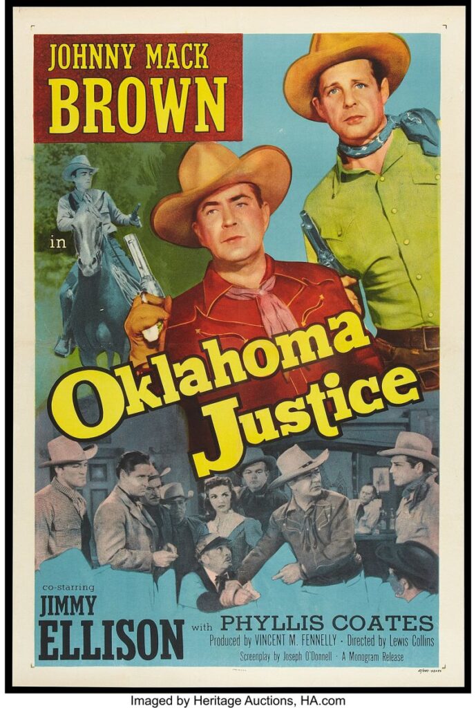 Poster for the movie Oklahoma Justice